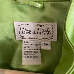 Green Leather Jacket